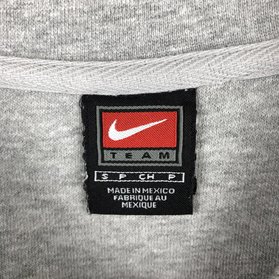 90s-00'S Nike Team Michigan University College Sweatshirt, Men's Size Small cotton gray type Vintage Second Hand