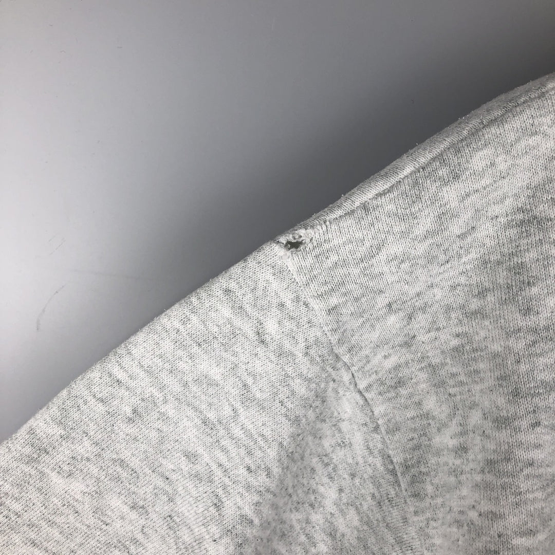90'S Fruit of the Loom Bill Blodgett Trucking Advertising Sweatshirt, Made in USA, Men's Size Medium cotton gray type Vintage Second Hand