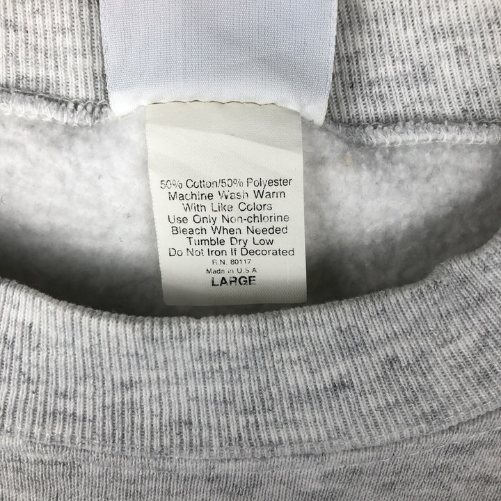 Vintage 90'S Danny First printed sweatshirt, made in the USA, size L, men's cotton gray type Vintage Second Hand