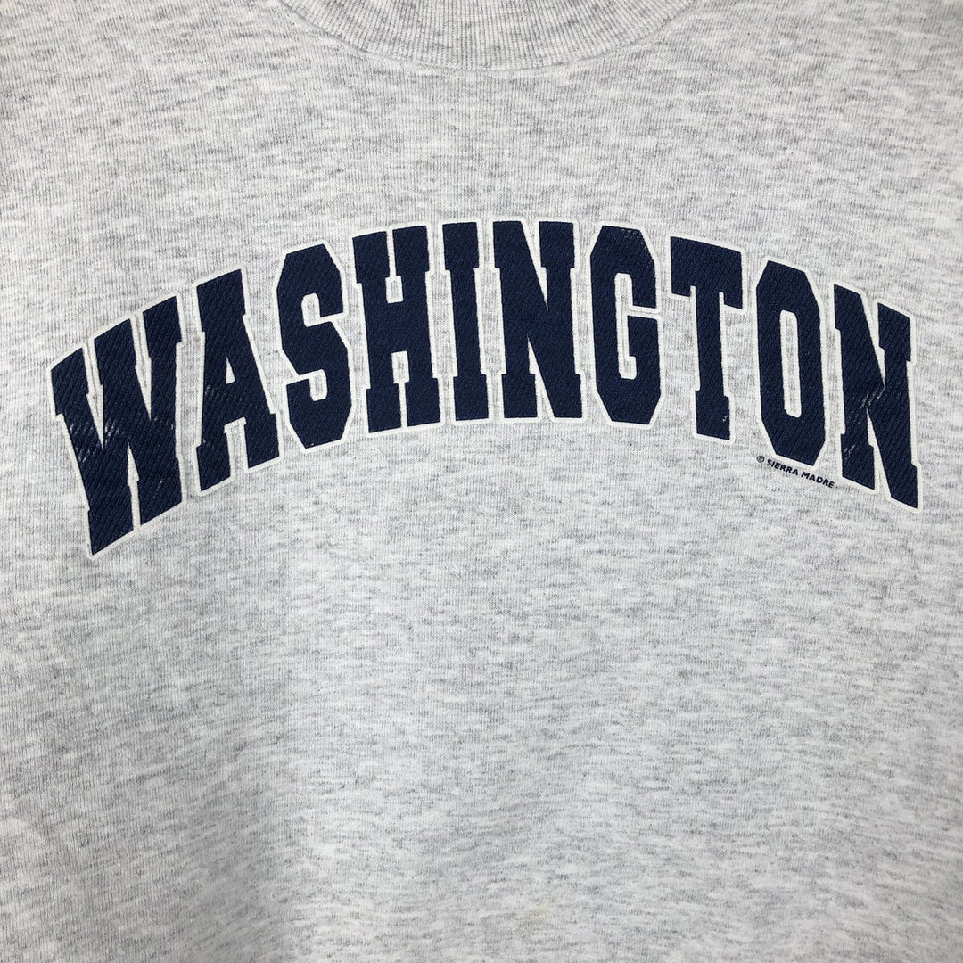 Vintage 90'S Danny First printed sweatshirt, made in the USA, size L, men's cotton gray type Vintage Second Hand