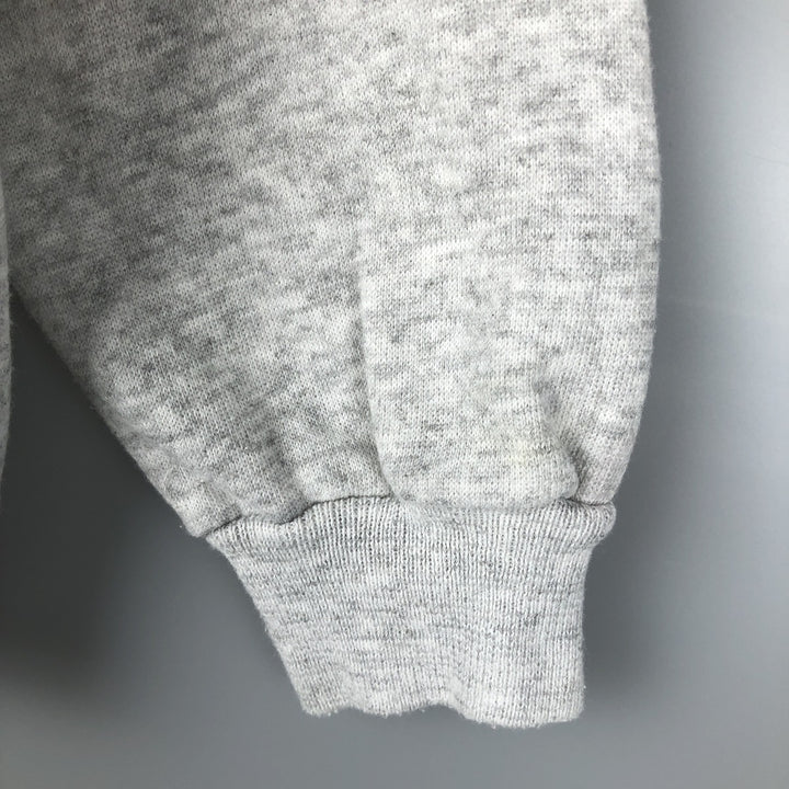 Vintage 90'S Hanes ACTIVEWEAR printed sweatshirt, made in the USA, size M, men's cotton gray type Vintage Second Hand