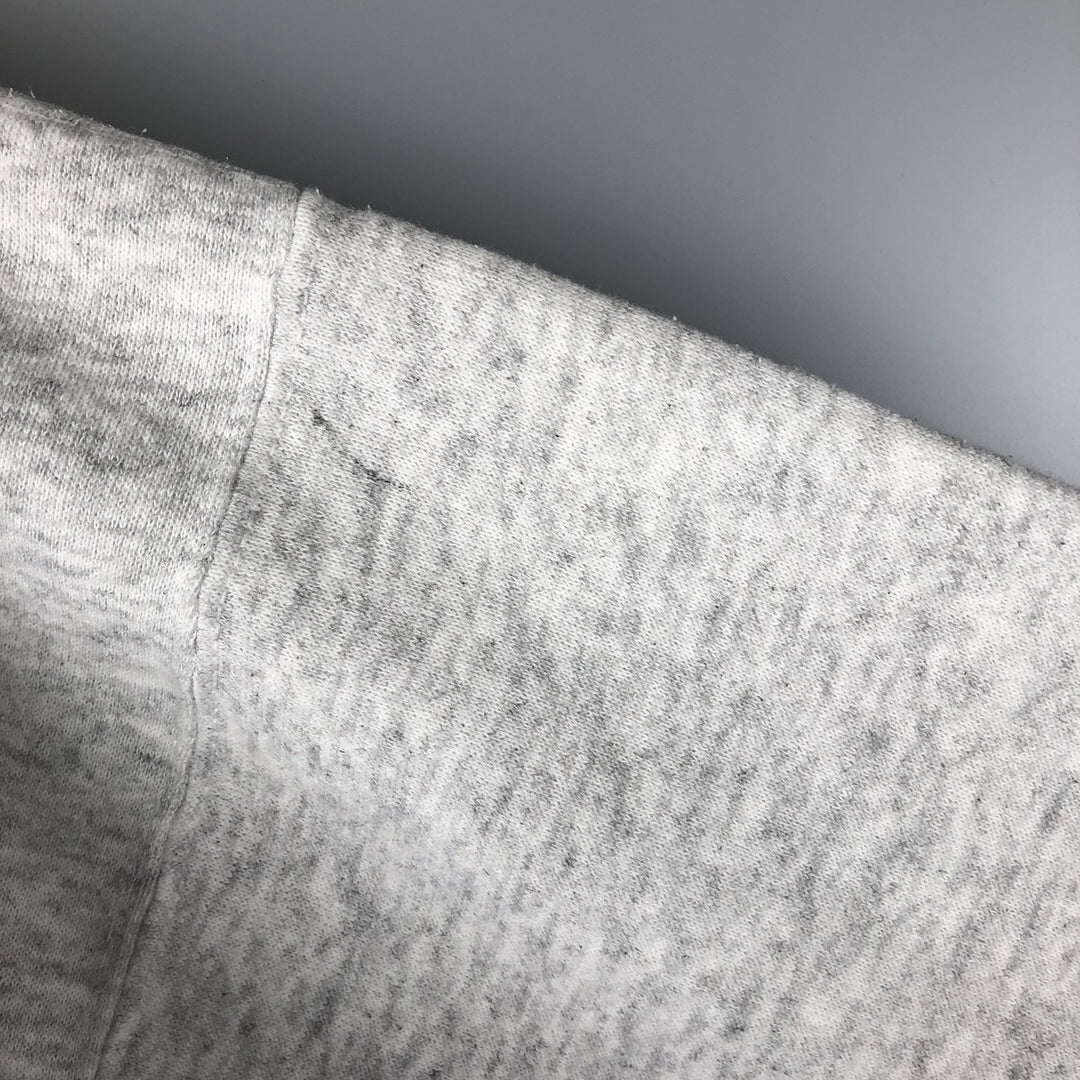 Vintage 90'S Lee Heavy Weight Cotton Blend Print Sweatshirt, Made in USA, Men's Size XL cotton gray type Vintage Second Hand