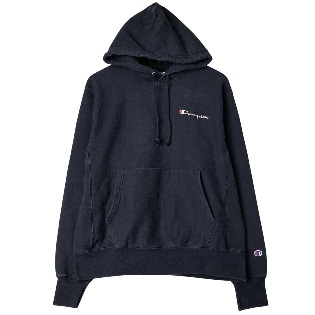 Champion REVERSE WEAVE Reverse Weave Sweat Pullover Hoodie Men's M cotton navy blue type Vintage Second Hand