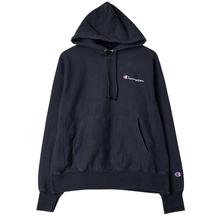 Champion REVERSE WEAVE Reverse Weave Sweat Pullover Hoodie Men's M cotton navy blue type Vintage Second Hand