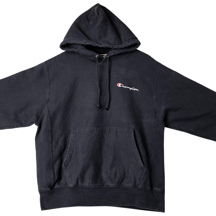 Champion REVERSE WEAVE Reverse Weave Sweat Pullover Hoodie Men's M cotton navy blue type Vintage Second Hand