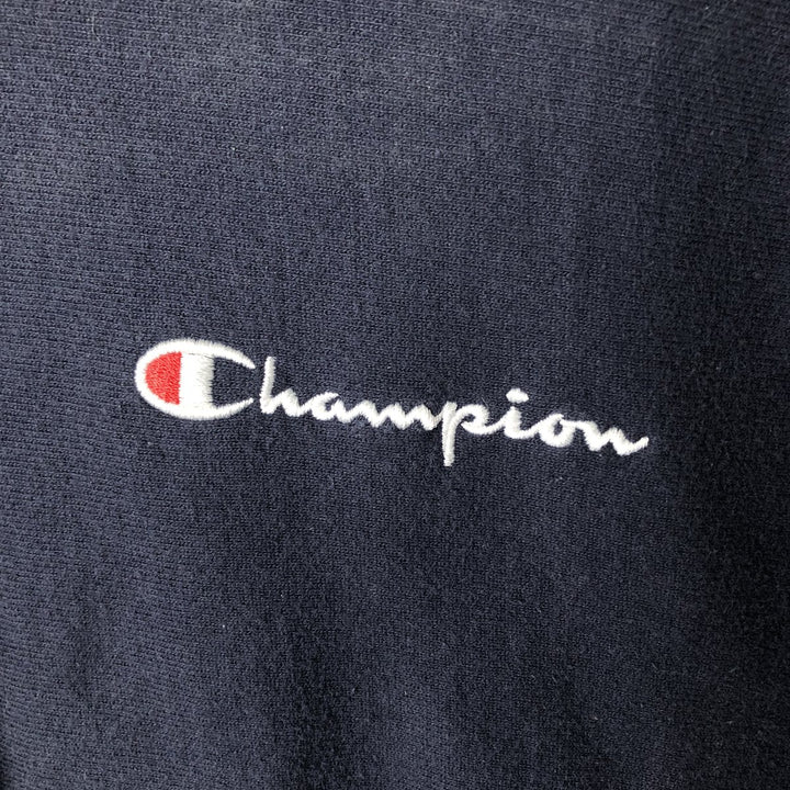 Champion REVERSE WEAVE Reverse Weave Sweat Pullover Hoodie Men's M cotton navy blue type Vintage Second Hand