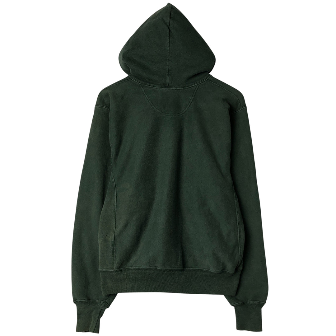 2000'S Champion Premium Reverse Weave Eyeless Sweatshirt Pullover Hoodie, Men's Size Small cotton green type Vintage Second Hand
