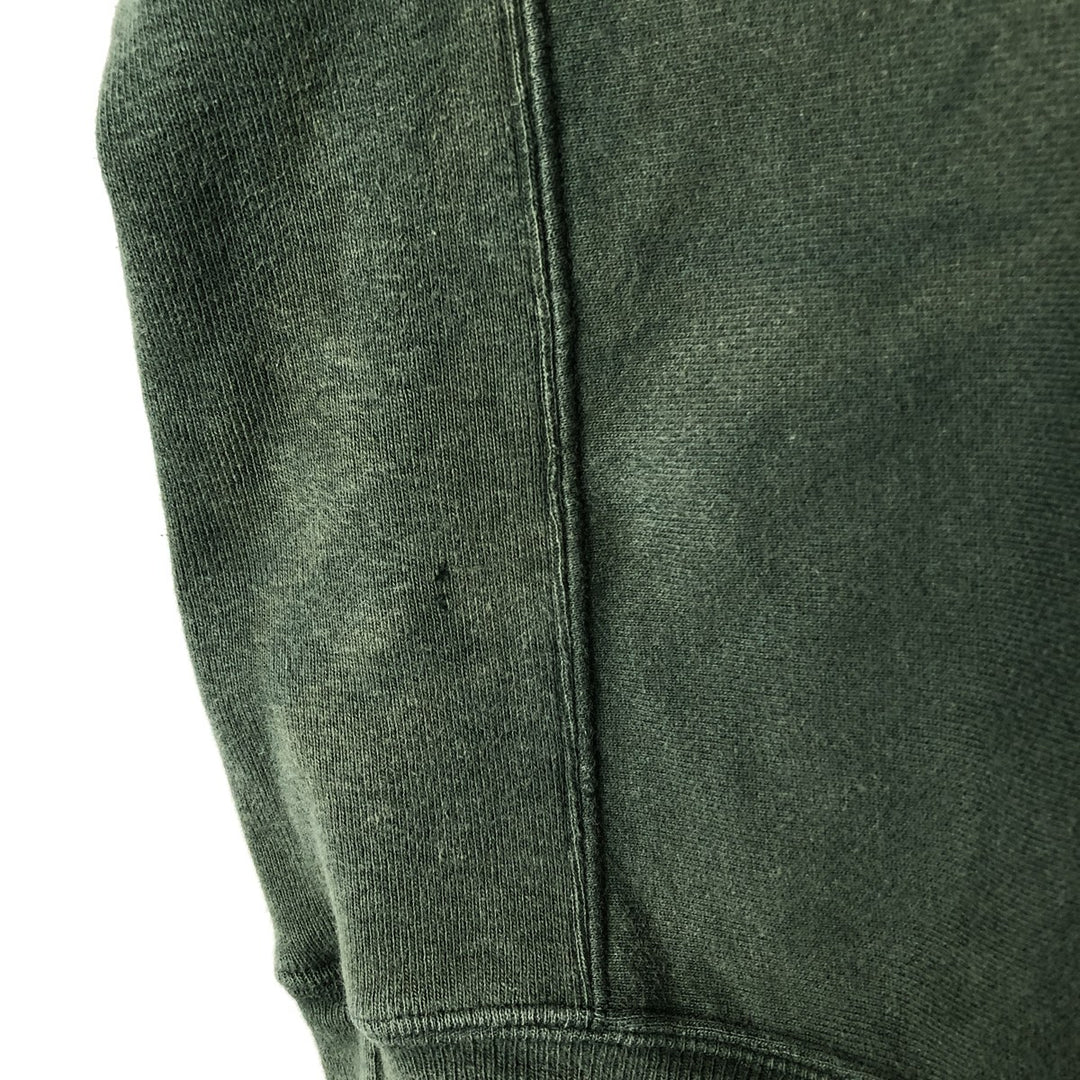 2000'S Champion Premium Reverse Weave Eyeless Sweatshirt Pullover Hoodie, Men's Size Small cotton green type Vintage Second Hand