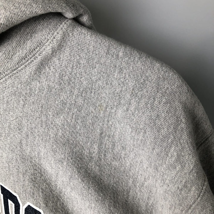 Champion Authentic Sweatshirt Pullover Hoodie, Men's Size M cotton gray type Vintage Second Hand