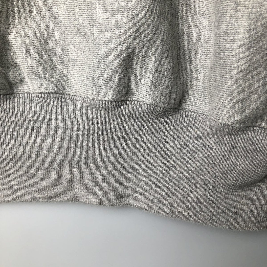 Champion Authentic Sweatshirt Pullover Hoodie, Men's Size M cotton gray type Vintage Second Hand