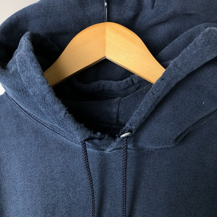 00'S Champion PREMIUM REVERSE WEAVE Premium Reverse Weave Sweat Pullover Hoodie Men's XL unclear navy blue type Vintage Second Hand