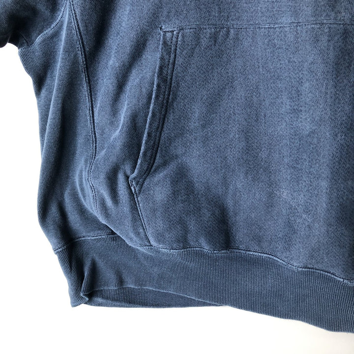 00'S Champion PREMIUM REVERSE WEAVE Premium Reverse Weave Sweat Pullover Hoodie Men's XL unclear navy blue type Vintage Second Hand