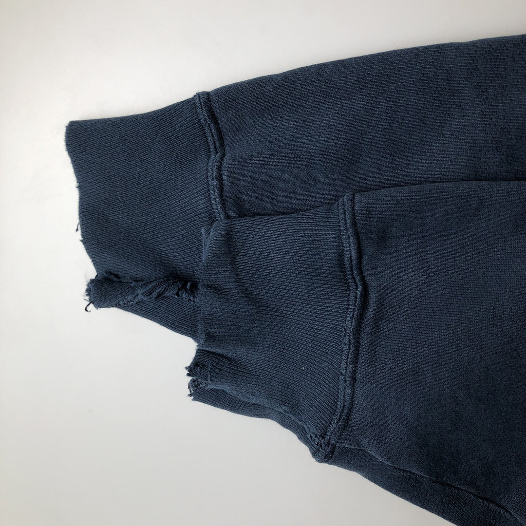 00'S Champion PREMIUM REVERSE WEAVE Premium Reverse Weave Sweat Pullover Hoodie Men's XL unclear navy blue type Vintage Second Hand