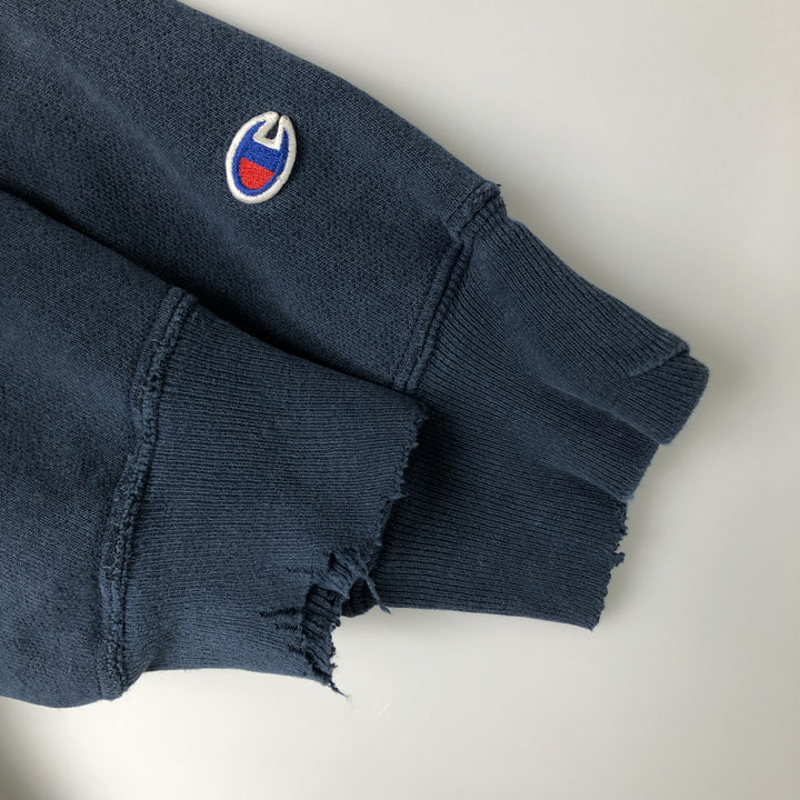 00'S Champion PREMIUM REVERSE WEAVE Premium Reverse Weave Sweat Pullover Hoodie Men's XL unclear navy blue type Vintage Second Hand