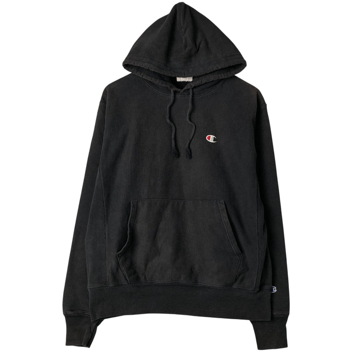 Champion REVERSE WEAVE Reverse Weave Sweat Pullover Hoodie Men's M unclear black type Vintage Second Hand