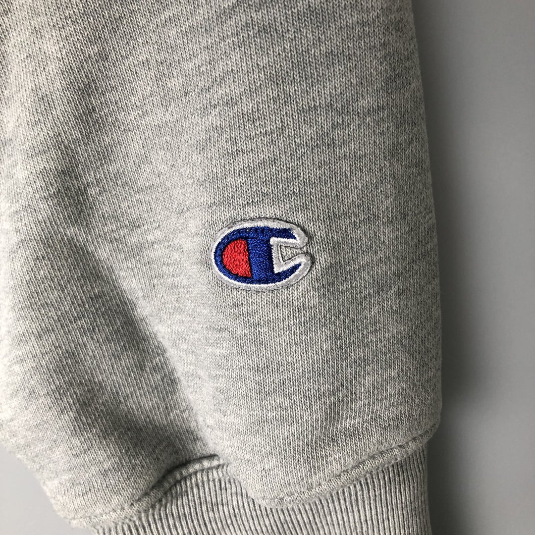 Champion Reverse Weave Replica Single Color Tag Sweat Pullover Hoodie Men's L Size cotton gray type Vintage Second Hand