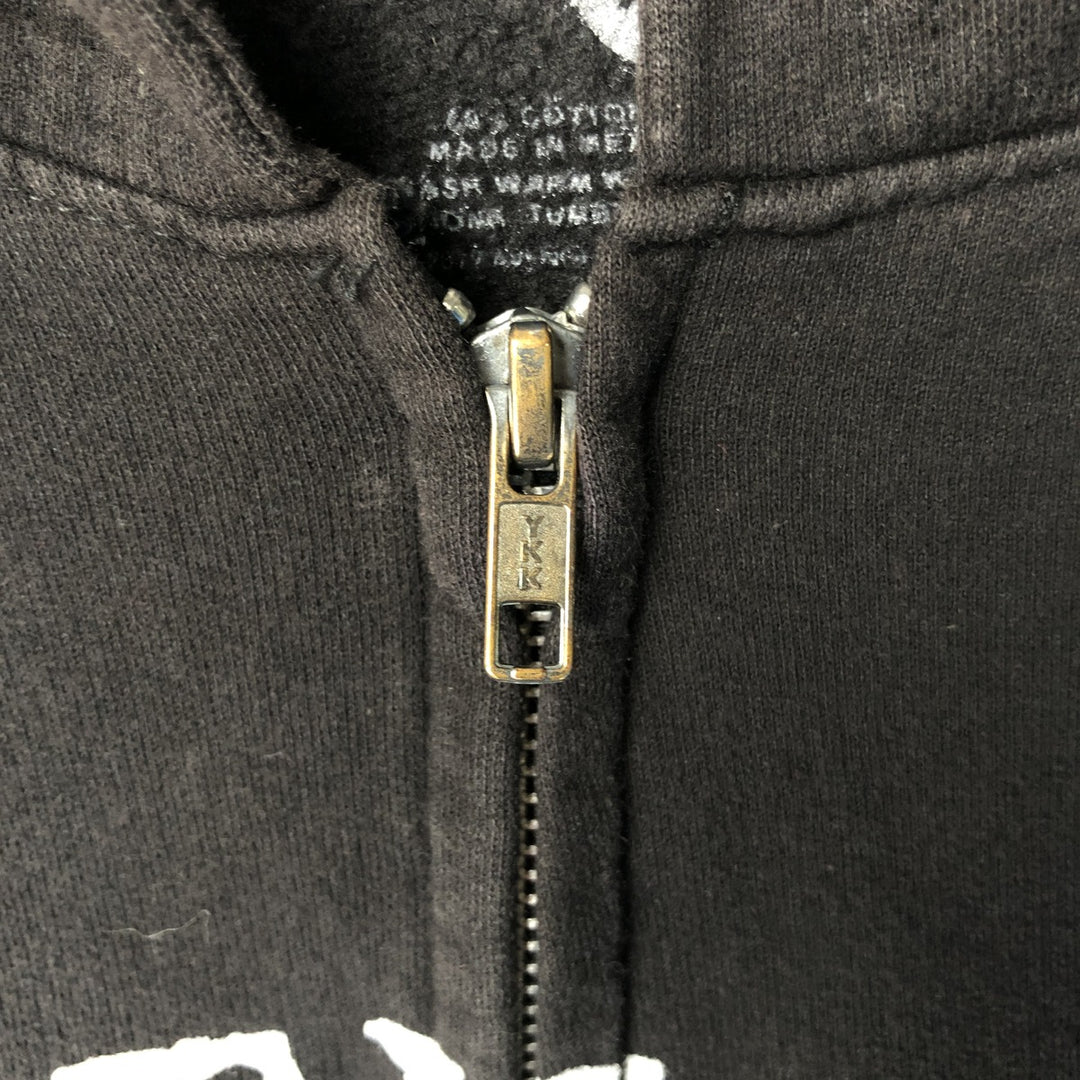 AVENGED SEVENFOLD Avenged Sevenfold Band Sweatshirt Full Zip Hoodie Men's XL cotton black type Vintage Second Hand