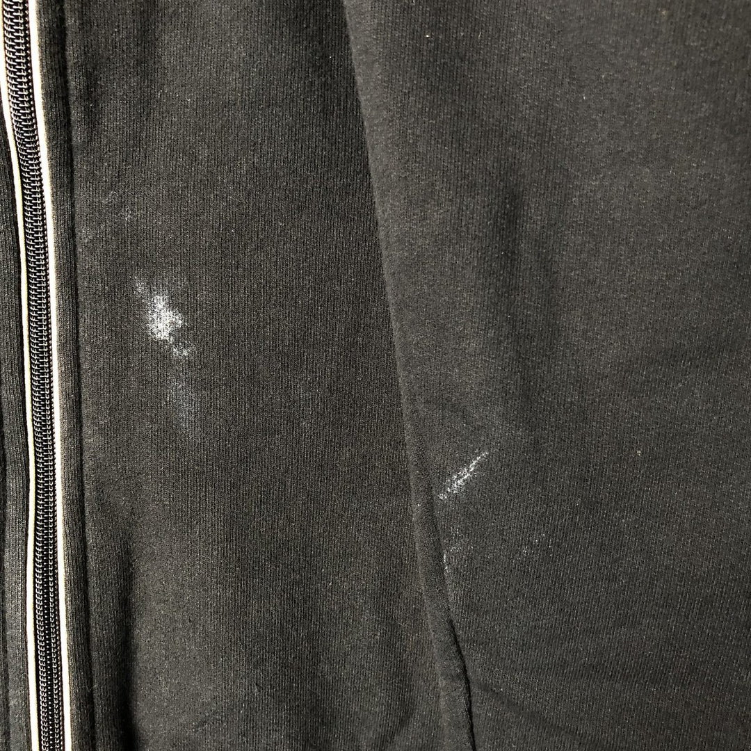 Lacoste Full-Zip Sweatshirt, Size 6, Men's XL cotton black type Vintage Second Hand