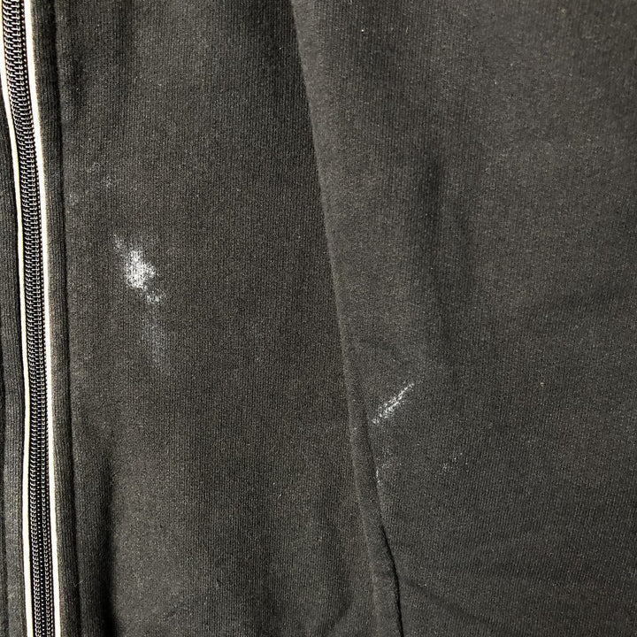 Lacoste Full-Zip Sweatshirt, Size 6, Men's XL cotton black type Vintage Second Hand