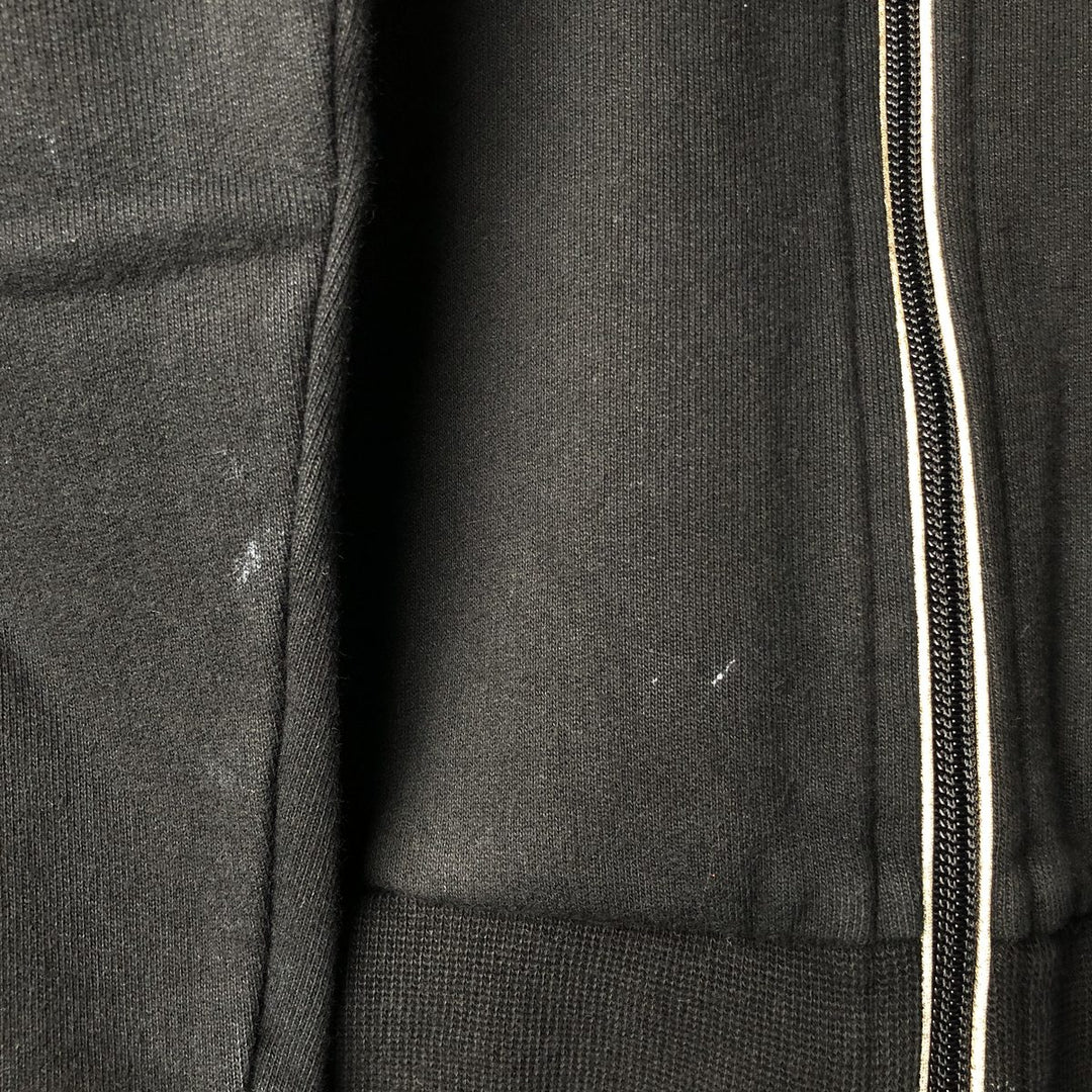 Lacoste Full-Zip Sweatshirt, Size 6, Men's XL cotton black type Vintage Second Hand