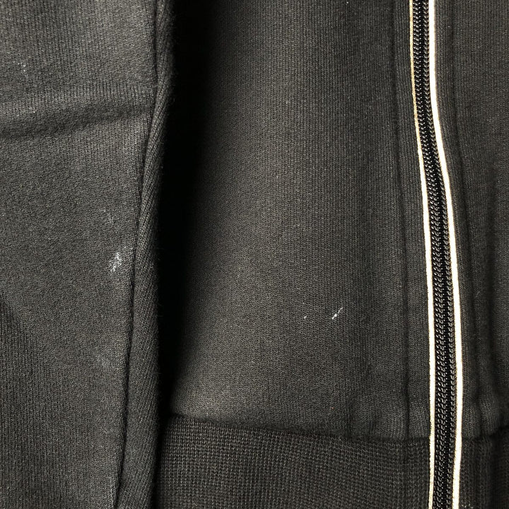 Lacoste Full-Zip Sweatshirt, Size 6, Men's XL cotton black type Vintage Second Hand