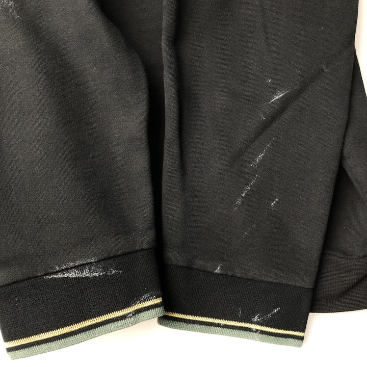 Lacoste Full-Zip Sweatshirt, Size 6, Men's XL cotton black type Vintage Second Hand