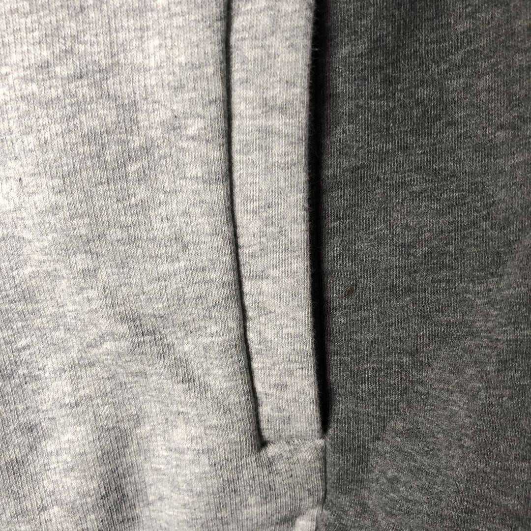 2000s~ Calvin Klein Soft Touch Fleece Full-Zip Sweatshirt, Men's XL cotton gray type Vintage Second Hand