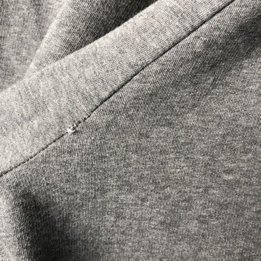 2000s~ Calvin Klein Soft Touch Fleece Full-Zip Sweatshirt, Men's XL cotton gray type Vintage Second Hand
