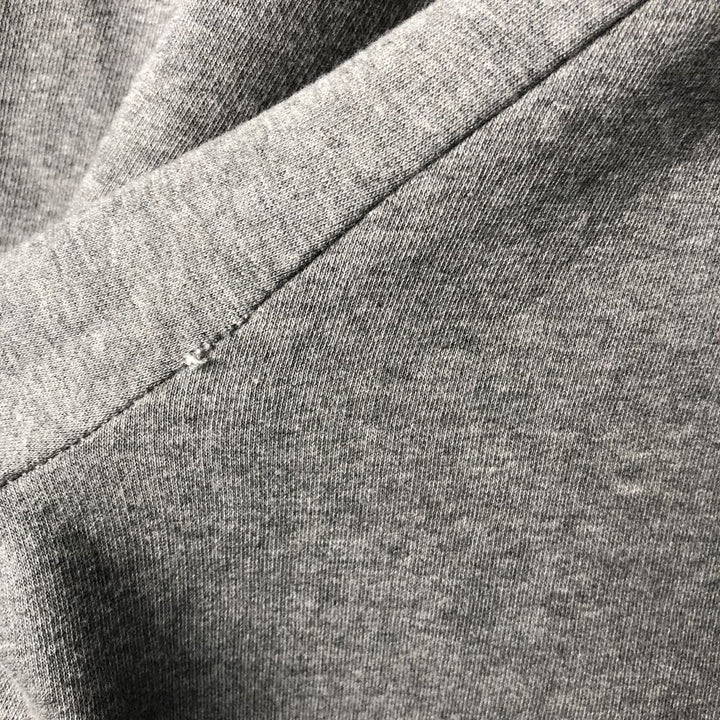 2000s~ Calvin Klein Soft Touch Fleece Full-Zip Sweatshirt, Men's XL cotton gray type Vintage Second Hand