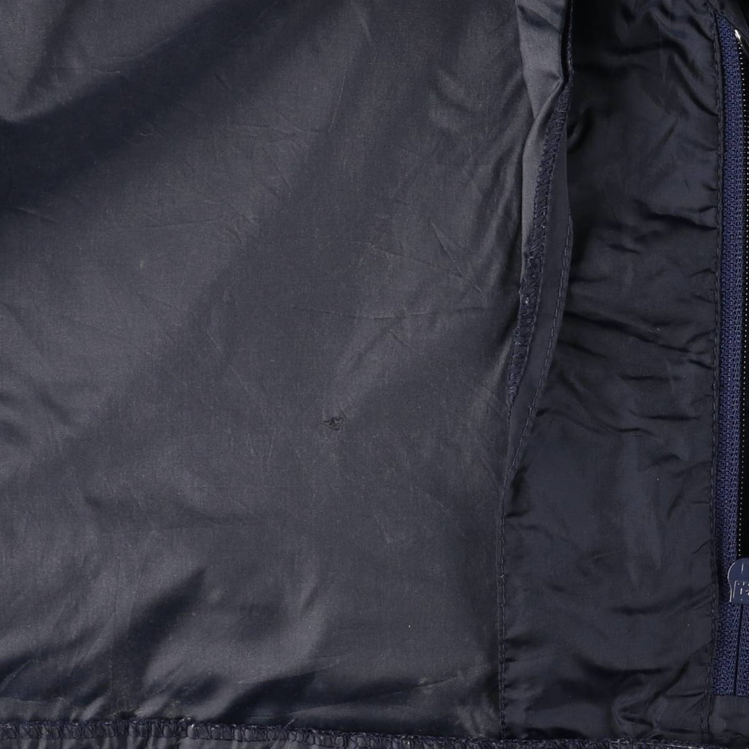 Vintage 90'S J.Crew anorak parka, size M, men's Nylon navy blue type Vintage Second Hand