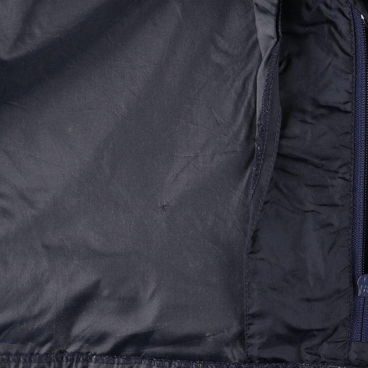 Vintage 90'S J.Crew anorak parka, size M, men's Nylon navy blue type Vintage Second Hand