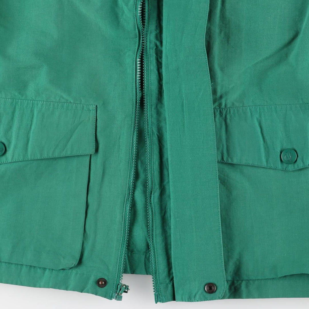 90'S Nautica sailing jacket, men's size L, vintage cotton green type Vintage Second Hand