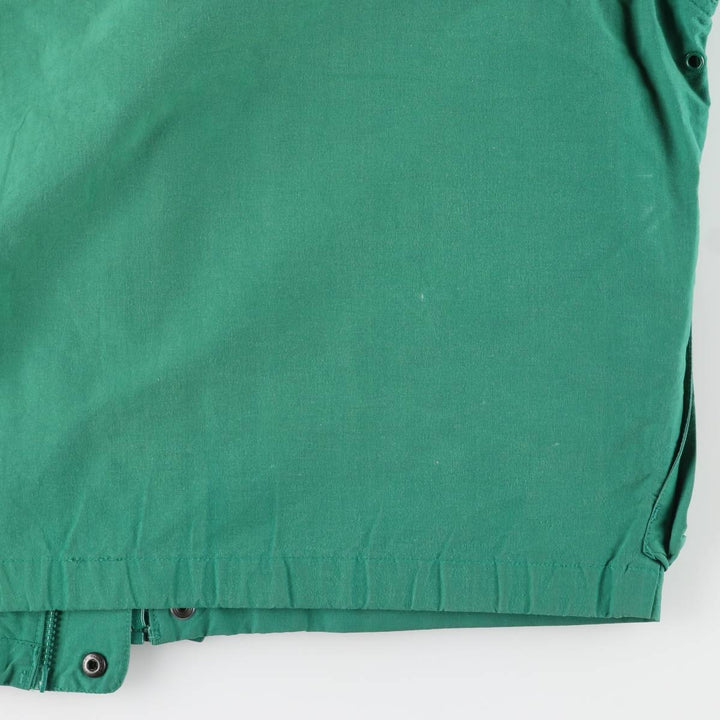 90'S Nautica sailing jacket, men's size L, vintage cotton green type Vintage Second Hand