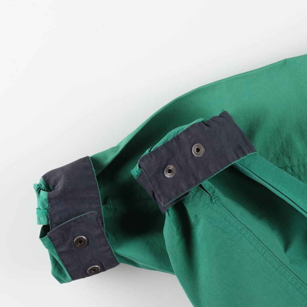90'S Nautica sailing jacket, men's size L, vintage cotton green type Vintage Second Hand