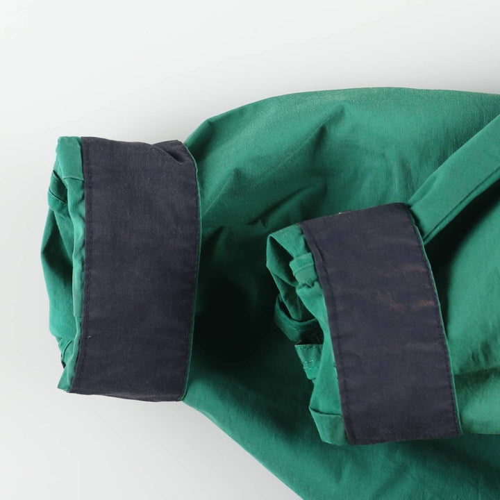 90'S Nautica sailing jacket, men's size L, vintage cotton green type Vintage Second Hand