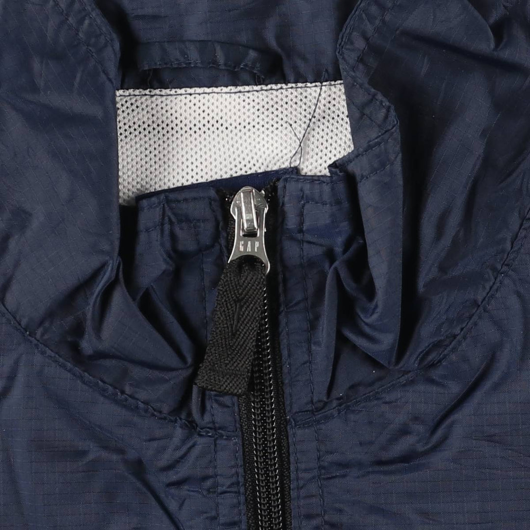 90'S GAP Vintage Ripstop Nylon Jacket, Men's Size L Nylon navy blue type Vintage Second Hand