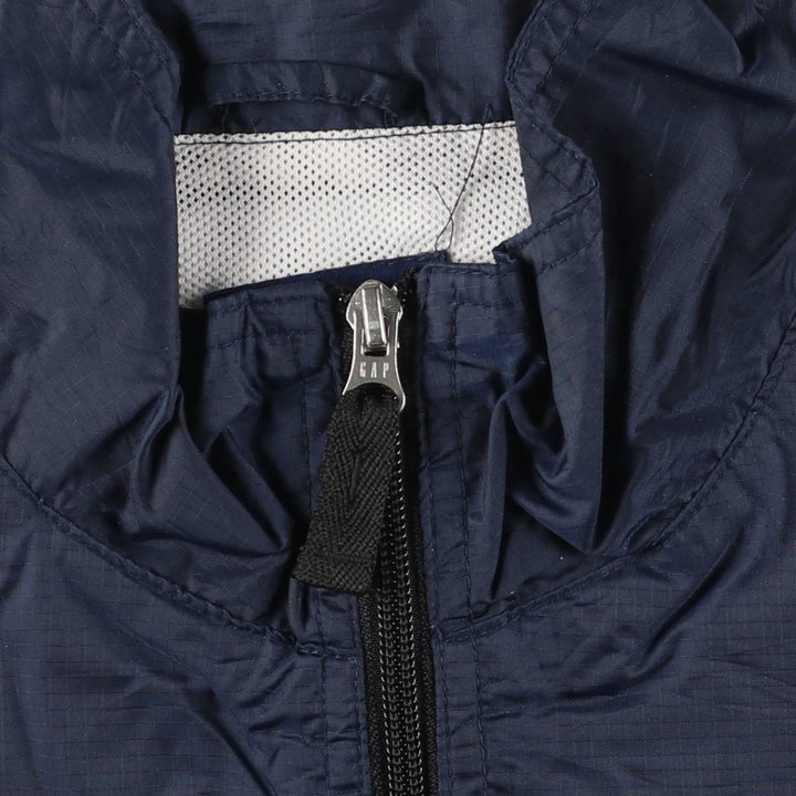 90'S GAP Vintage Ripstop Nylon Jacket, Men's Size L Nylon navy blue type Vintage Second Hand