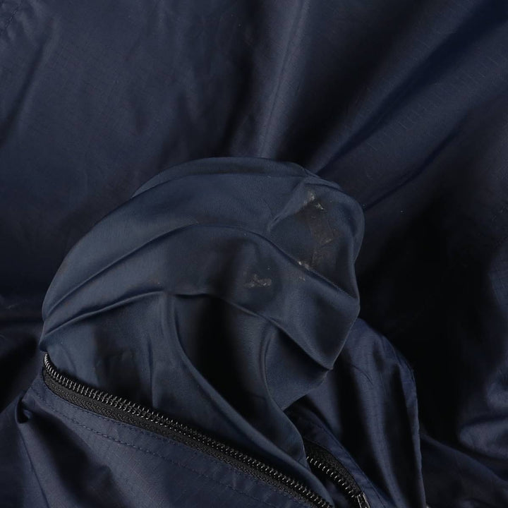 90'S GAP Vintage Ripstop Nylon Jacket, Men's Size L Nylon navy blue type Vintage Second Hand