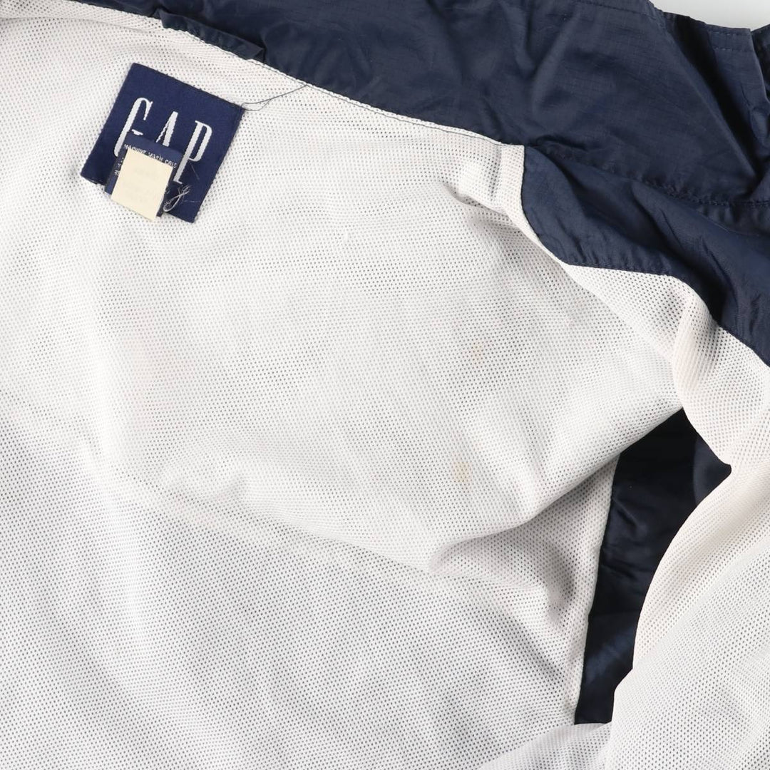 90'S GAP Vintage Ripstop Nylon Jacket, Men's Size L Nylon navy blue type Vintage Second Hand