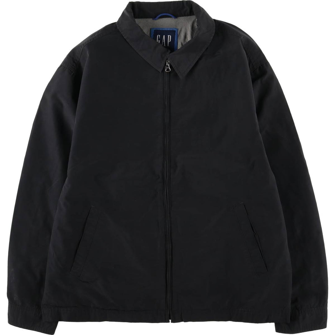 90s-00'S GAP Swing Top Cotton and Nylon Jacket, Men's Size L cotton black type Vintage Second Hand