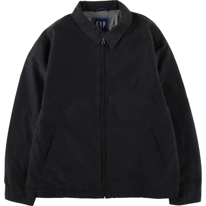 90s-00'S GAP Swing Top Cotton and Nylon Jacket, Men's Size L cotton black type Vintage Second Hand