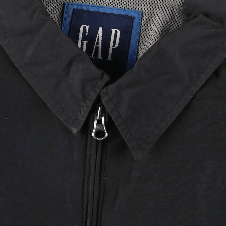 90s-00'S GAP Swing Top Cotton and Nylon Jacket, Men's Size L cotton black type Vintage Second Hand