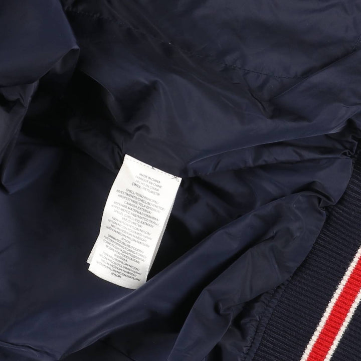 Ralph Lauren POLO RALPH LAUREN Nylon Varsity Jacket, Men's XL Nylon navy blue type Vintage Second Hand
