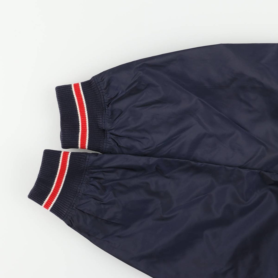 Ralph Lauren POLO RALPH LAUREN Nylon Varsity Jacket, Men's XL Nylon navy blue type Vintage Second Hand