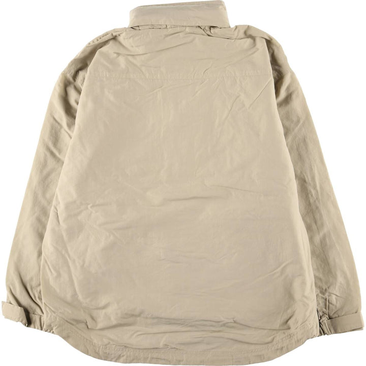 Ralph Lauren Chaps Anorak Jacket, Made in Russia, Men's Size L Nylon Beige type Vintage Second Hand