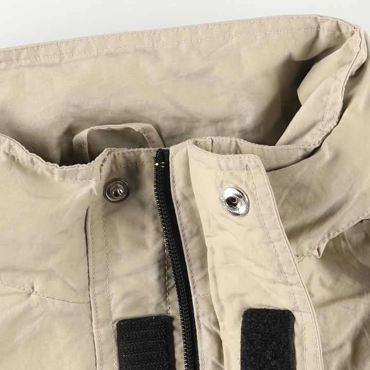 Ralph Lauren Chaps Anorak Jacket, Made in Russia, Men's Size L Nylon Beige type Vintage Second Hand