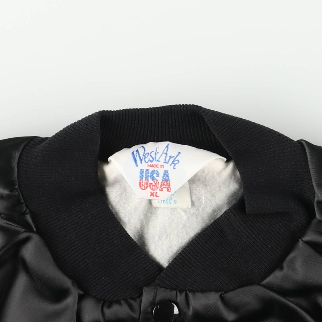 1994 Harley Davidson of Salt Lake nylon jacket from the 1990'S West Ark. Made in USA. Vintage. Men's size XL. Nylon black type Vintage Second Hand