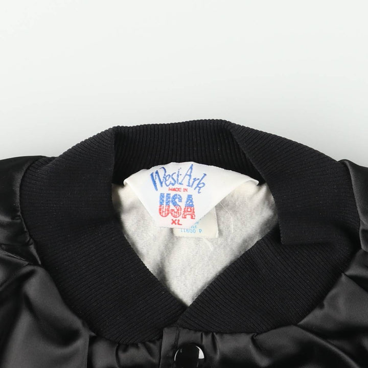 1994 Harley Davidson of Salt Lake nylon jacket from the 1990'S West Ark. Made in USA. Vintage. Men's size XL. Nylon black type Vintage Second Hand