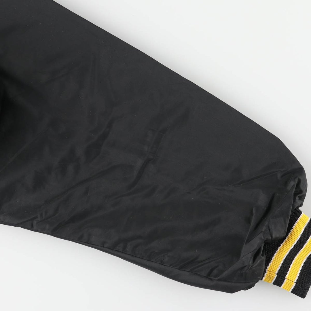 Vintage Dunbrooke Pla-Jac nylon varsity jacket from the 1970'S and 1980s, size L. unclear black type Vintage Second Hand