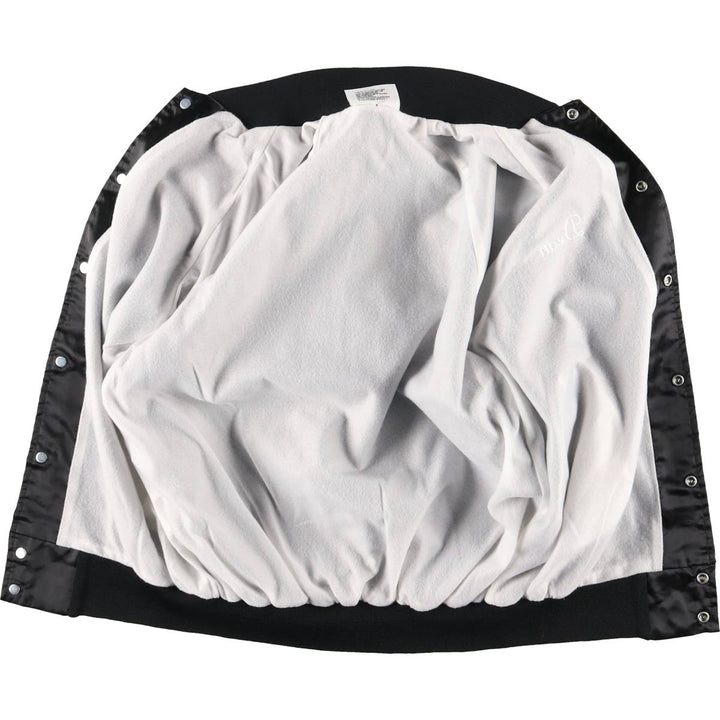 Vintage 1980'S KAESER KOMPRESSOREN nylon stadium jacket, size M, men's size M. Nylon black type Vintage Second Hand